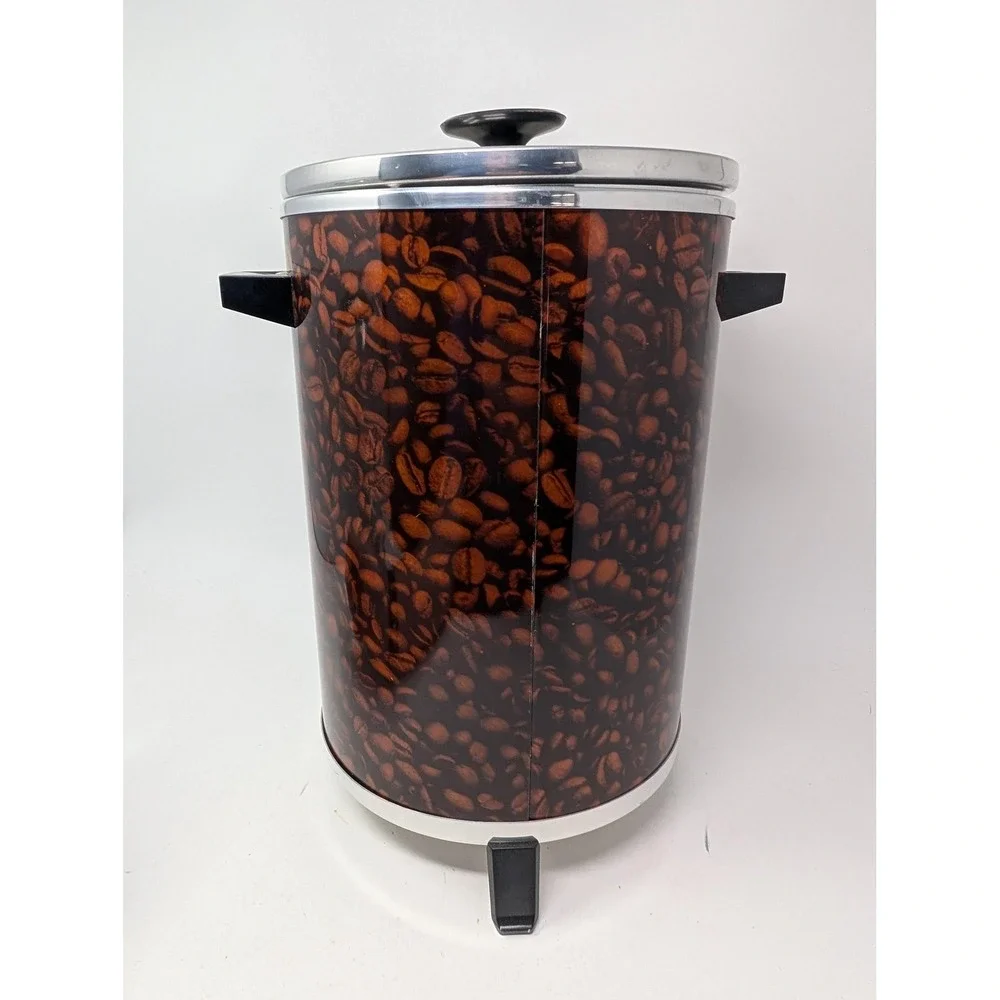 VINTAGE Brim Electric Percolator 12-30 Cup Coffee Maker Maxwell House 70s